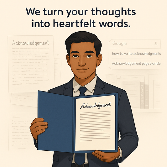 Acknowledgement Bana Do Bhaiya!