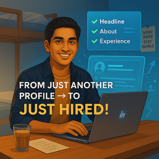 Profile Creation: Make your LinkedIn shine.