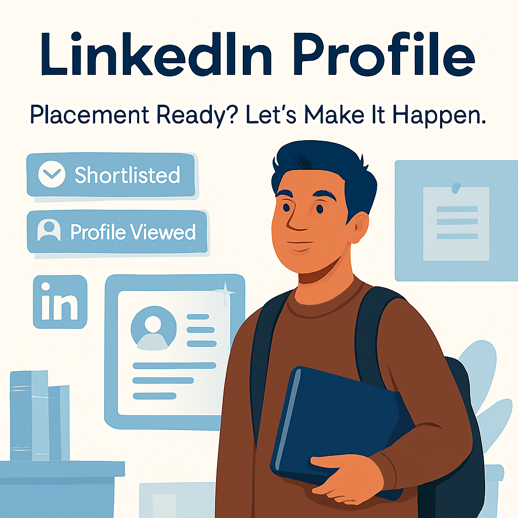 Profile Creation: Make your LinkedIn shine.