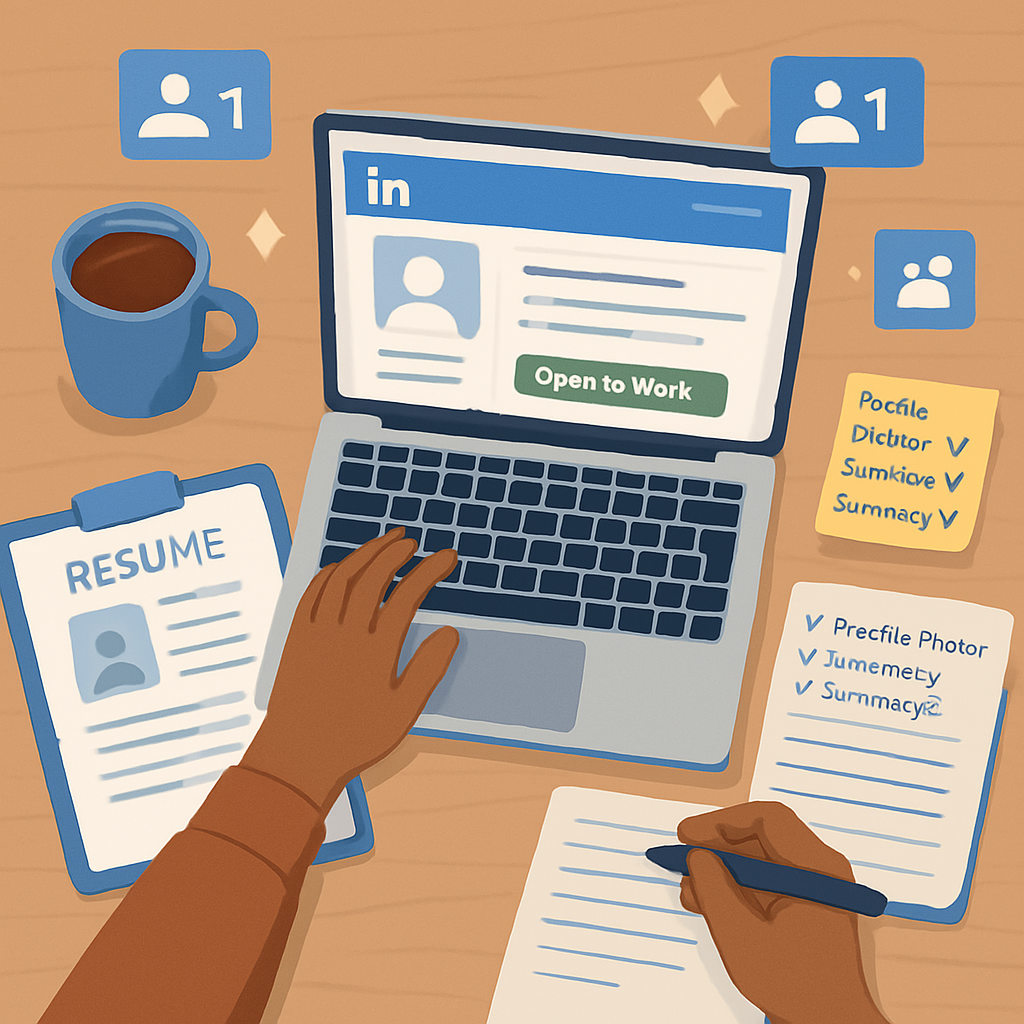 Profile Optimization: Get found by recruiters.