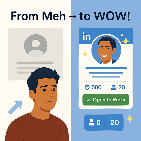 Profile Optimization: Get found by recruiters.